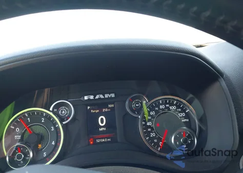 2024 Ram 2500 Big Horn 4X4 6'4 Box из США, поврежденный, VIN 3C6UR5DL0RG246006